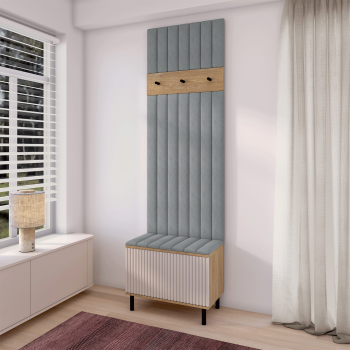 Garderoba Zora 6 minimalistyczna garderoba premium Dąb Cremona Cashmere Trinity 14