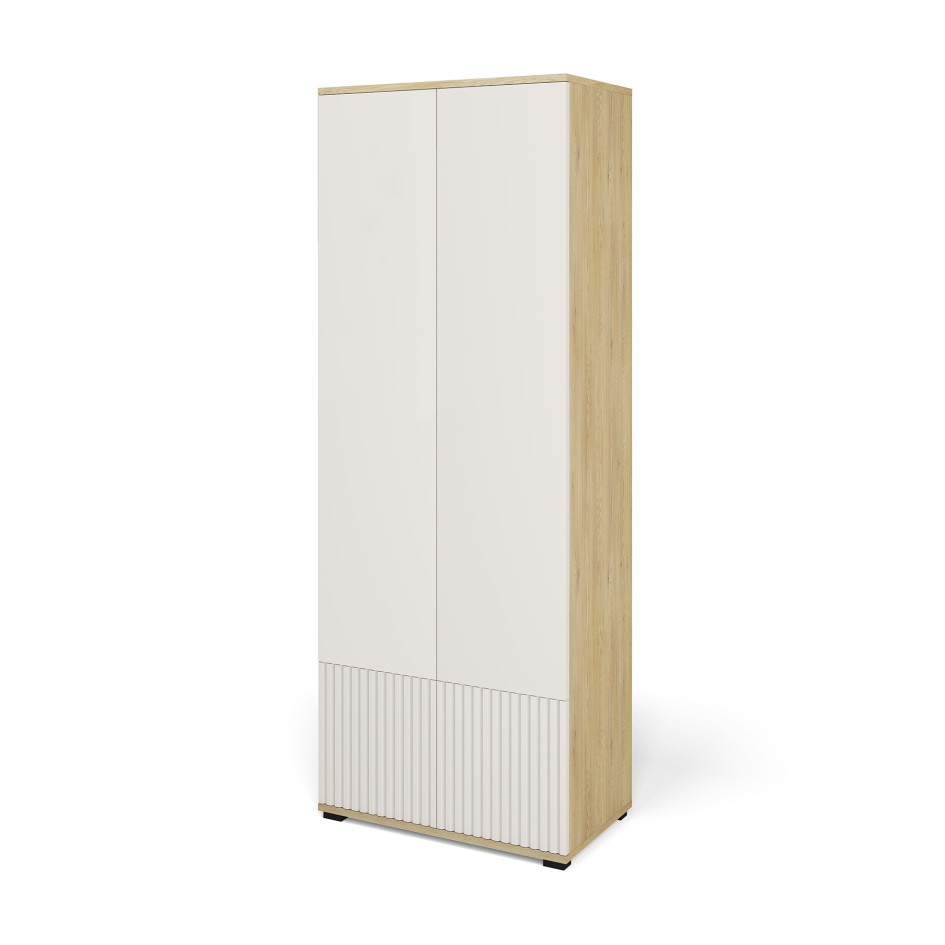 Szafa frezowana Zora 70cm bez lustra Dąb Cremona Kaszmir #1