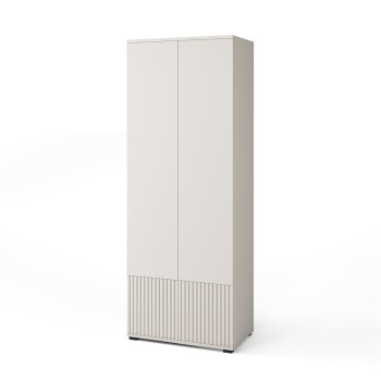 Szafa frezowana Ritmo 70cm bez lustra Cashmere beżowa