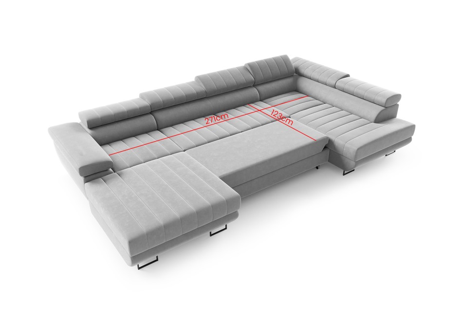 Narożnik Benet Mini U designerska sofa narożna Wind 56 #4