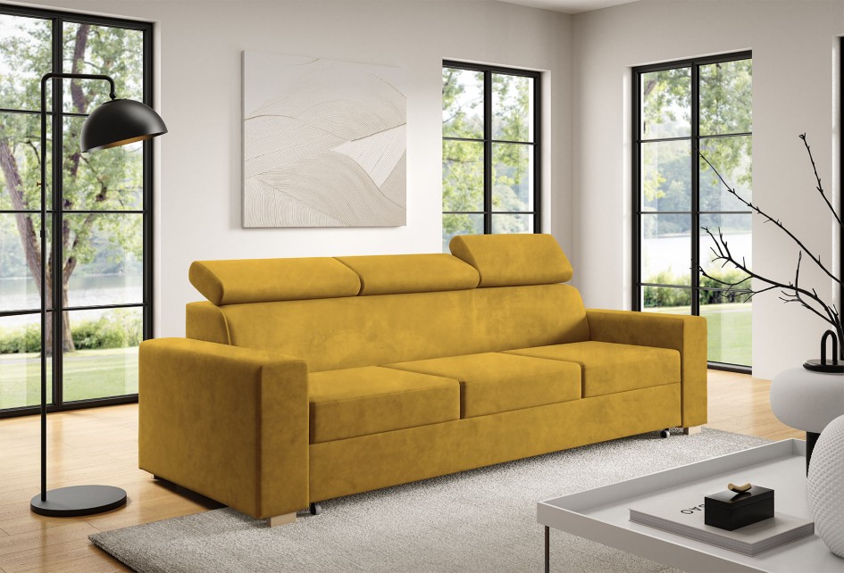 Kanapa Nela III designerska sofa tapicerowana Kronos 01 #1