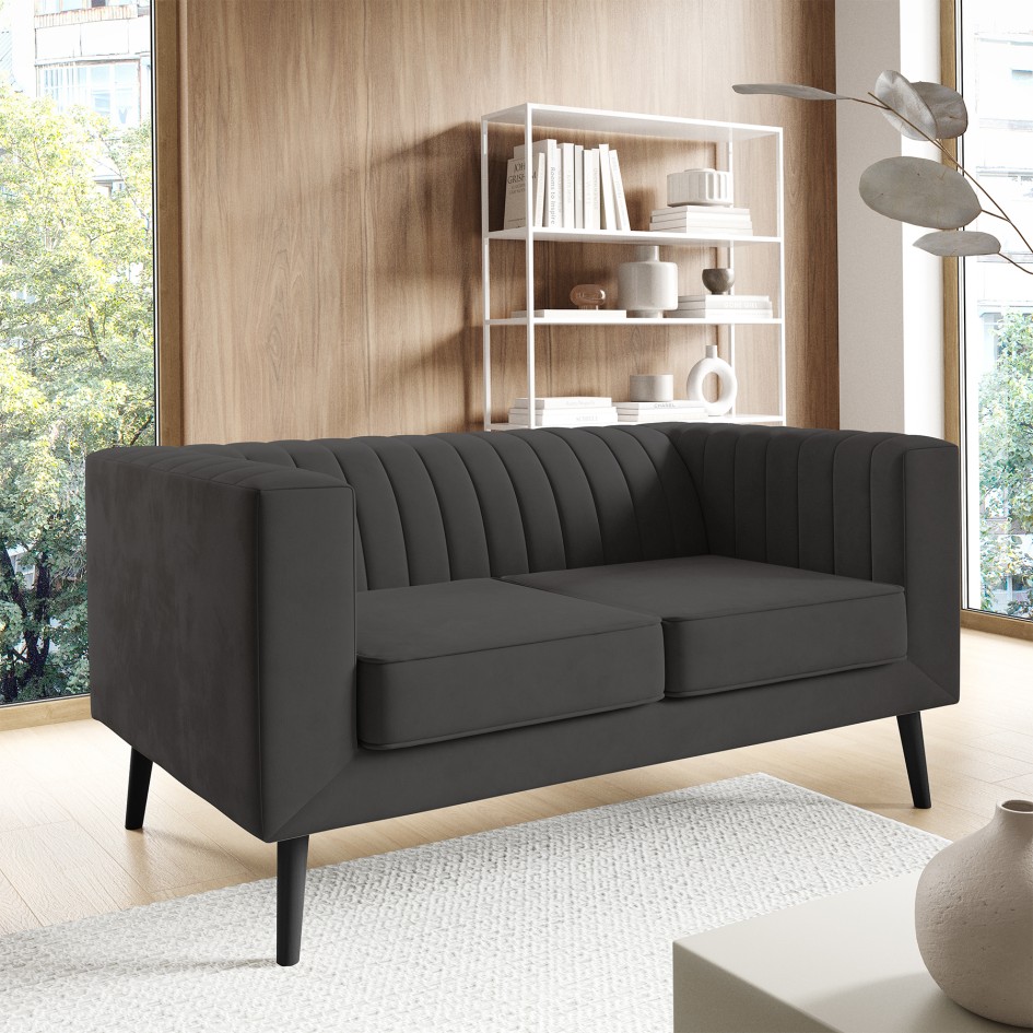 Sofa Angelika 2 premium z eleganckim przeszyciem Velutto 19 #3