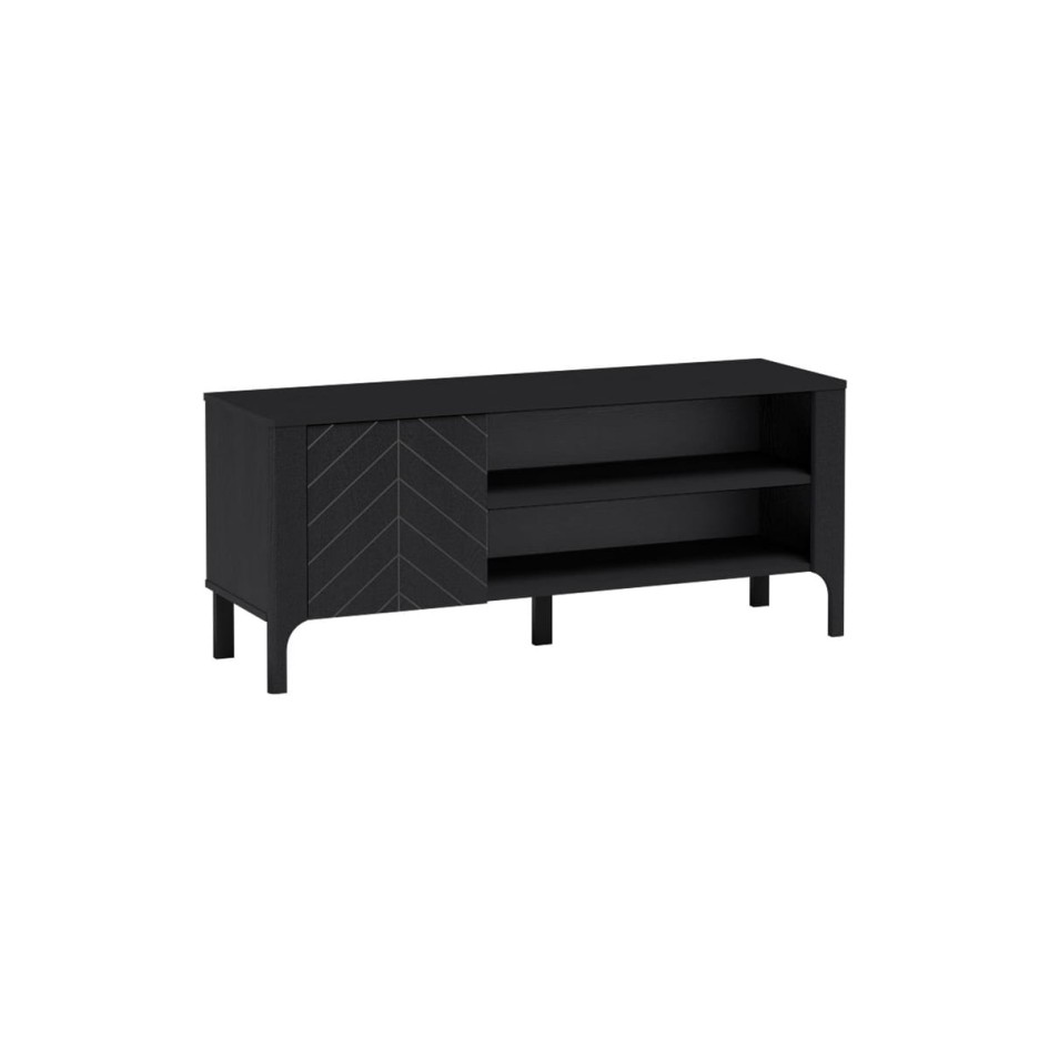 PROMOCJA Stolik pod telewizor Ebony MM-6 - Czarny Painflow #1