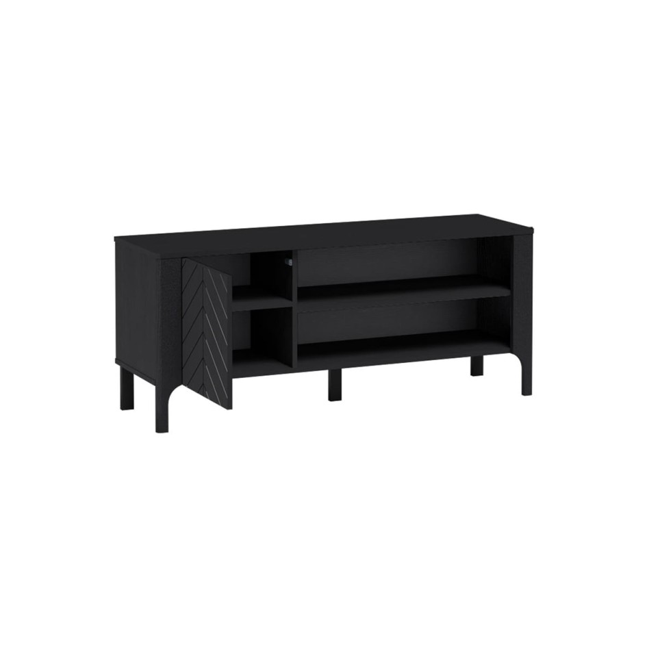 PROMOCJA Stolik pod telewizor Ebony MM-6 - Czarny Painflow #3