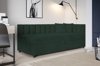 Tapczan Vito 1 młodzieżowy 80x200 cm z funkcją spania i pojemnikiem Poso 14