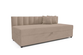 Tapczan Vito 2 z funkcją spania 80x200 cm i schowkiem na pościel Poso 02