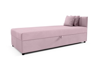 Tapczan Vito 3 90x200 cm młodzieżowy ze sprężynami bonell i oparciem Kronos 27