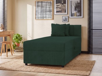 Tapczan Vito 3 90x200 cm nowoczesny do spania ze sprężynami bonell Poso 14
