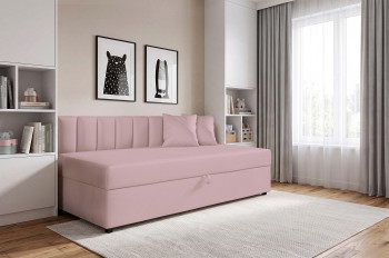 Tapczan Vito 2 90x200 cm tapicerowany z funkcjonalnym schowkiem Kronos 27