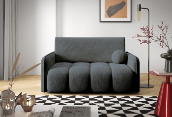 Amerykanka Kalia III rozkładana sofa z zaokrąglonym siedziskiem Vibe 95