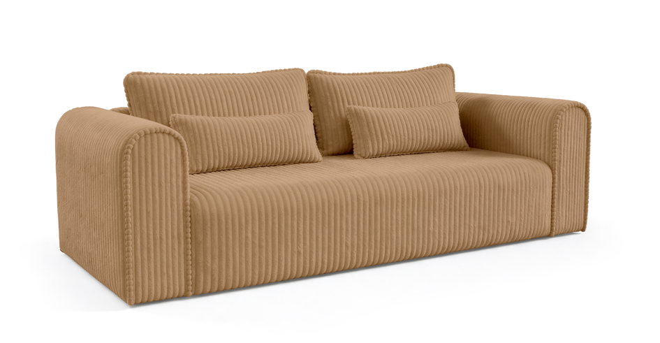 Kanapa Rumba wygodna sofa trzyosobowa z poduszkami i funkcją spania Tilia 17 #3