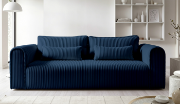 Kanapa Rumba designerska kanapa rozkładana z eleganckimi podłokietnikami Tilia 77