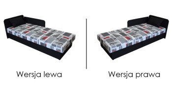 Młodzieżowy tapczan Polo 80x200 Kronos 20