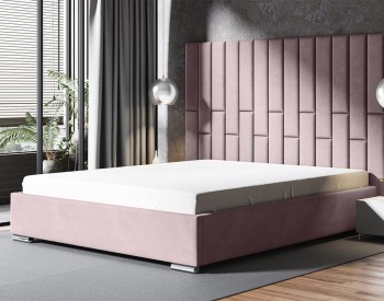 Łóżko tapicerowane Italia 140x200 SLIM Trinity 19